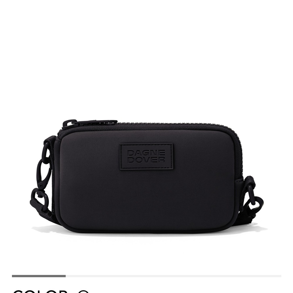 Dagne Dover phone sling onyx nwt